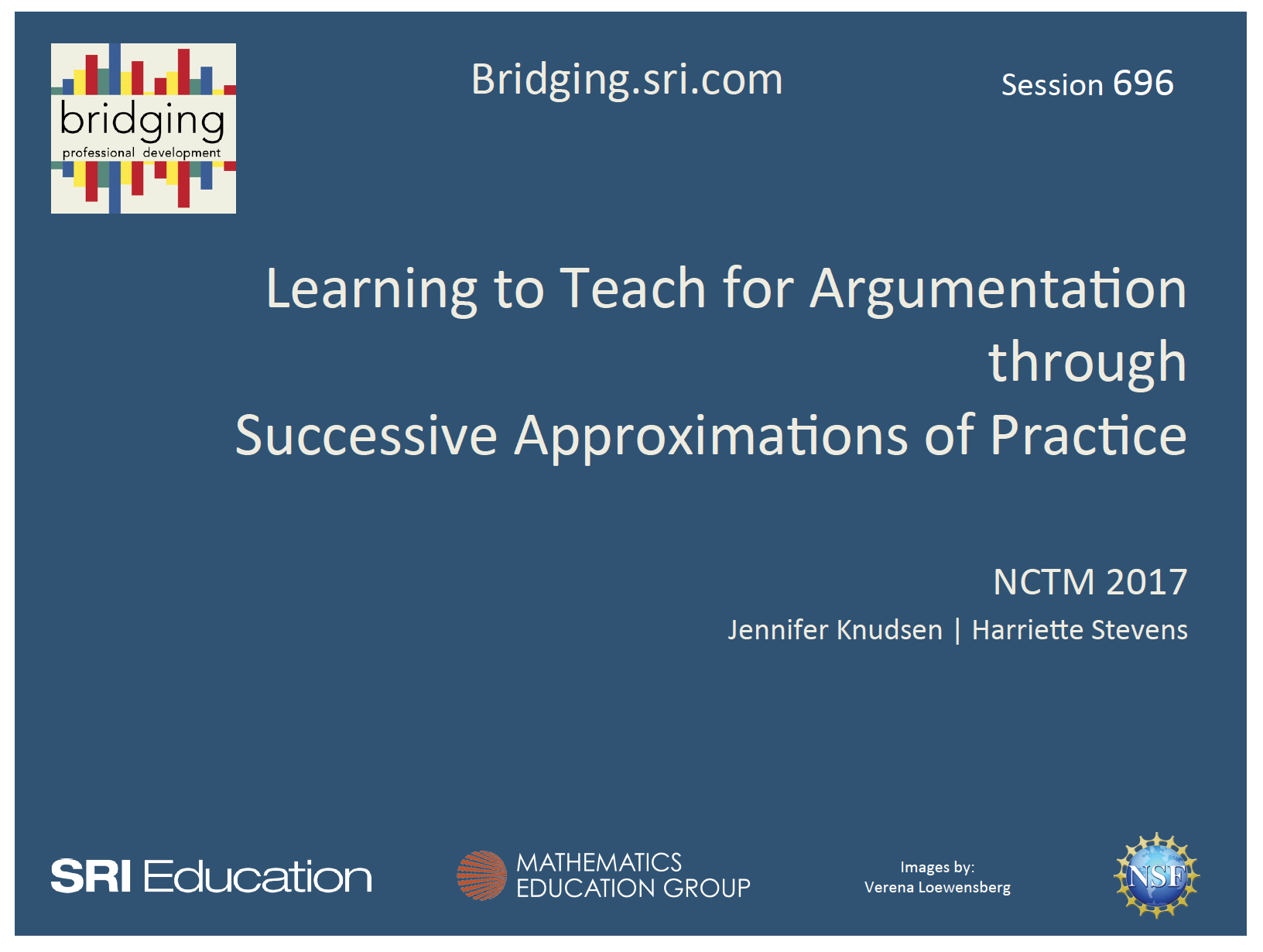 Learning to Teach for Argumentation through Successive Approximations of Practice presentation cover