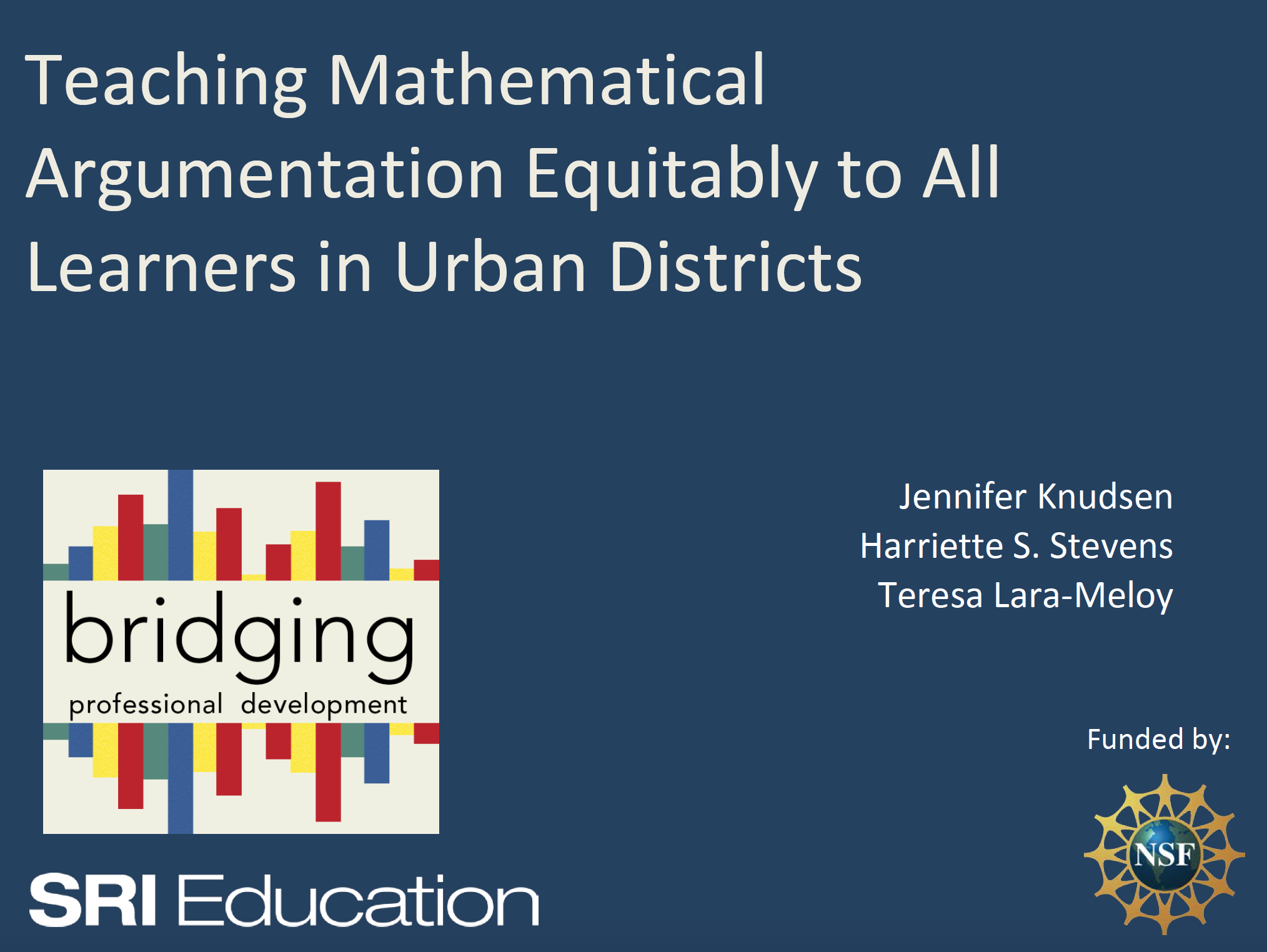 Teaching Mathematics Equitably to All Learners in Urban Districts
